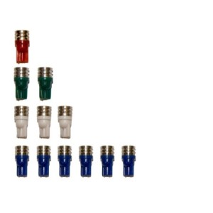 FORD MUSTANG 1979-1993 Ultra Bright Instrument Panel LED Bulb Kit Red SCOTT DRAKE SD-FOX-LED-GA-R