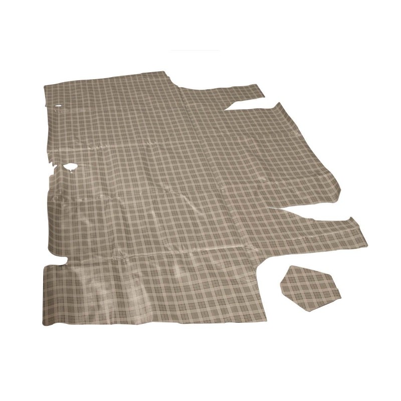 FORD FAIRLANE 1968-1969 TAPIS DE COFFRE PLAID Trunk Mat Plaid SCOTT DRAKE TM-FN-2D-68-P