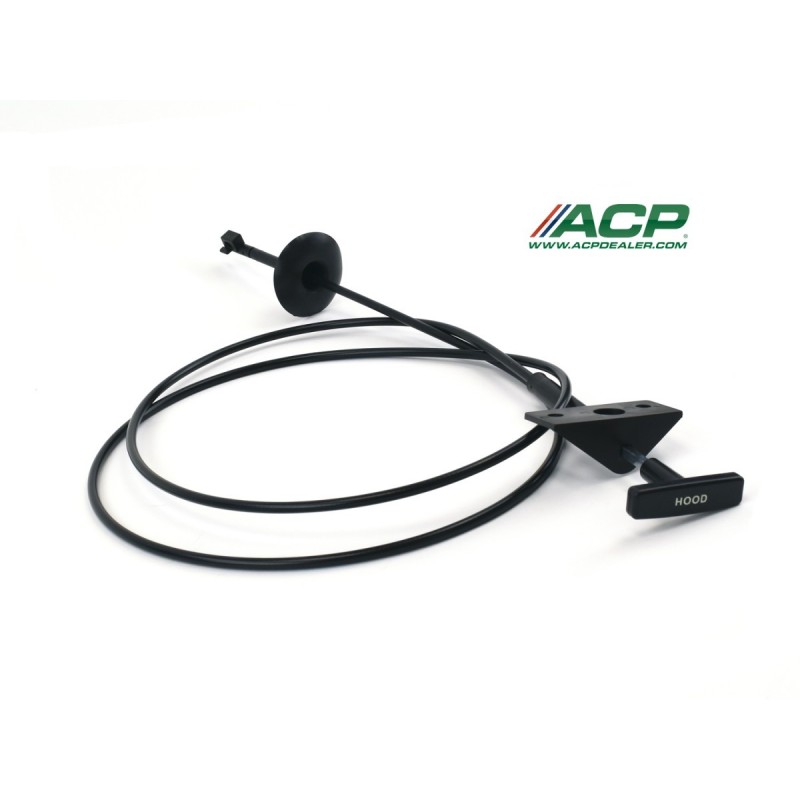 FORD MUSTANG 1983-1993 hood release cable assembly ACP FM-BH055 E3ZZ-16916A
