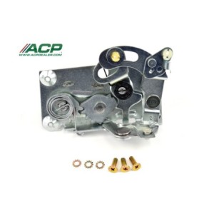 FORD FALCON 1964-1965 ENSEMBLE BARILLET DE PORTE COTE GAUCHE door latch assembly with oe-style clips left ACP FC-BD011L C3OZ-622