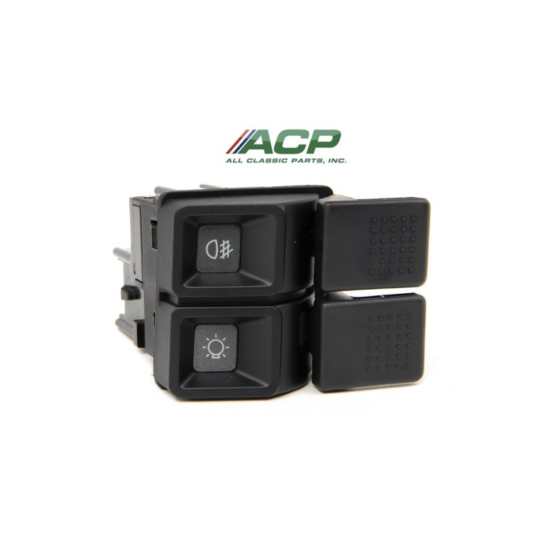 FORD MUSTANG 1987-1993 BOUTON INTERRUPTEUR COMMUTATEUR DE FEUX PHARES headlight switch w/ fog light ACP FM-EH015 E7ZZ-11654B