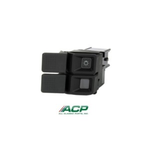 FORD MUSTANG 1987-1993 BOUTON INTERRUPTEUR COMMUTATEUR DE FEUX PHARES headlight switch w/o fog light ACP FM-EH015A E7ZZ-11654A