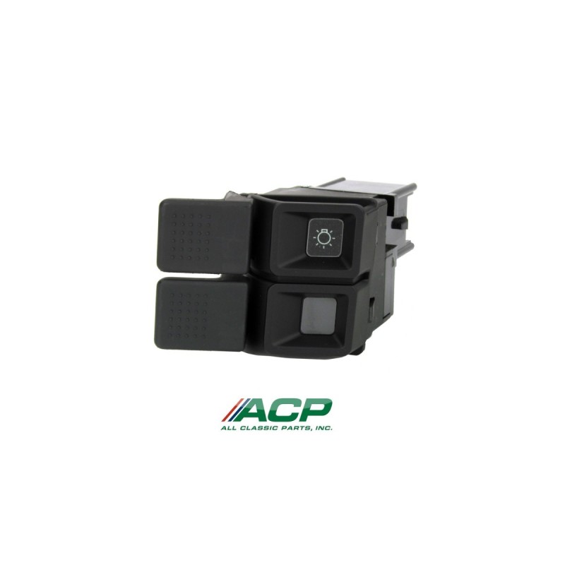 FORD MUSTANG 1987-1993 BOUTON INTERRUPTEUR COMMUTATEUR DE FEUX PHARES headlight switch w/o fog light ACP FM-EH015A E7ZZ-11654A