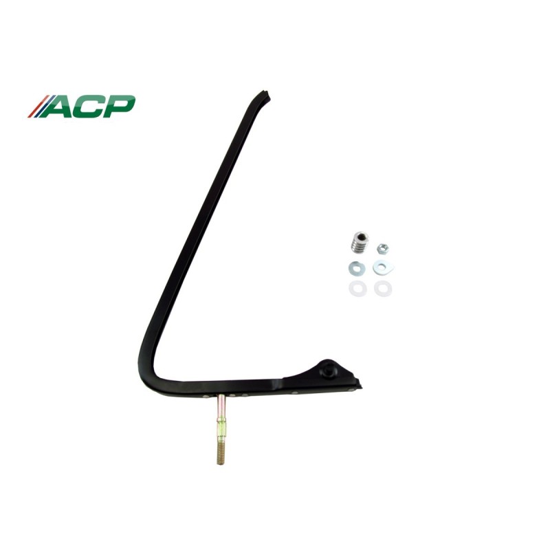 FORD PICKUP 1961-1966 CADRE DE CUSTODE AVEC MATERIEL DE MONTAGE NOIR COTE DROIT vent window frame with hardware black right ACP