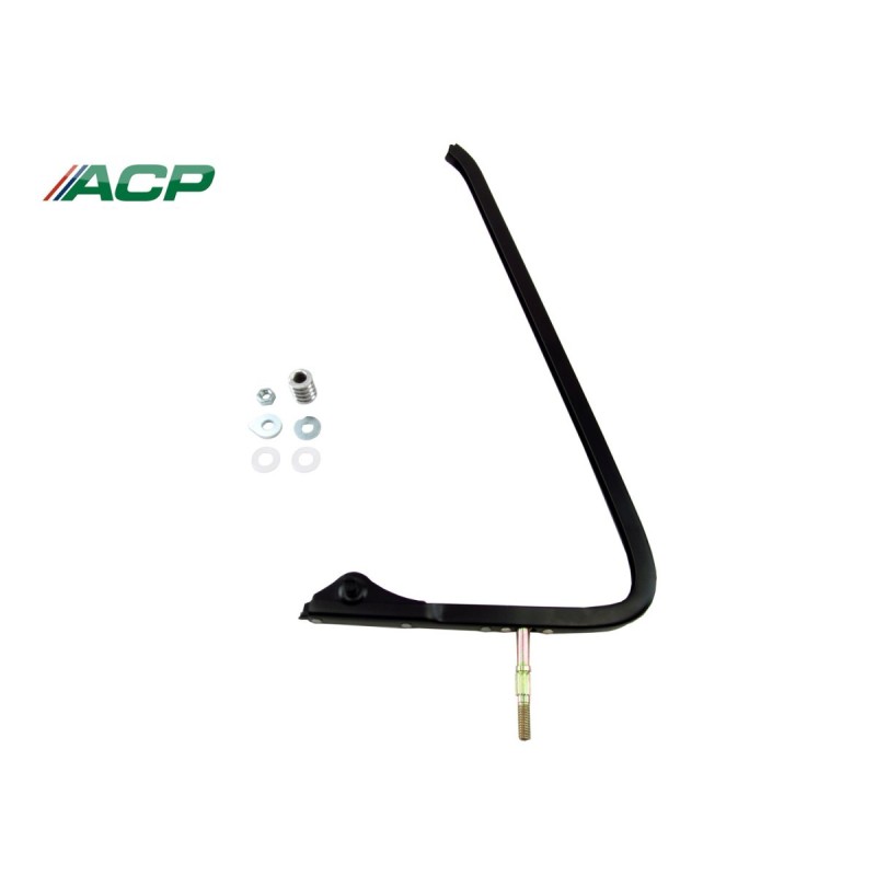 FORD PICKUP 1961-1966 CADRE DE CUSTODE AVEC MATERIEL DE MONTAGE NOIR GAUCHE vent window frame with hardware black left ACP FP-VW