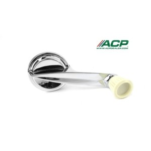FORD FALCON 1960-1963 POIGNEE DE LEVE VITRE window handle w/ white knob ACP FC-BW012A C0DZ-6430322-B