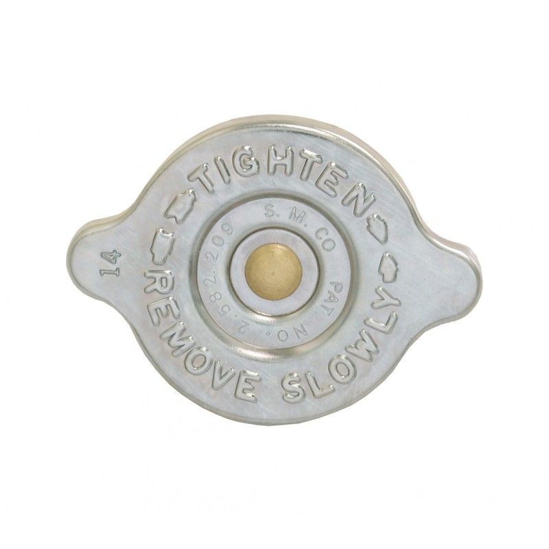 FORD MUSTANG 1964-1966 BOUCHON DE RADIATEUR EN ZINC CONCOURS 14 lbs Concours radiator cap Zinc SCOTT DRAKE C5ZZ-8100-A