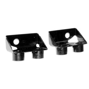 FORD MUSTANG 1969-1970 rear spoiler lower support brackets DANIEL CARPENTER C9ZZ-6344220