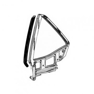 FORD MUSTANG 1970-1973 COUPE ET CABRIOLET coupe convertible qtr vertical - rh DANIEL CARPENTER D1ZZ-6530146-O
