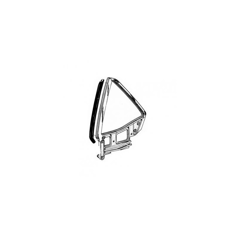 FORD MUSTANG 1970-1973 COUPE ET CABRIOLET coupe convertible qtr vertical - rh DANIEL CARPENTER D1ZZ-6530146-O