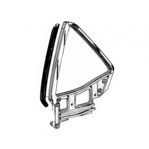 FORD MUSTANG 1971-1973 SPORTSROOF FASTBACK qt. window vertical- lh DANIEL CARPENTER D1ZZ-6330147-O