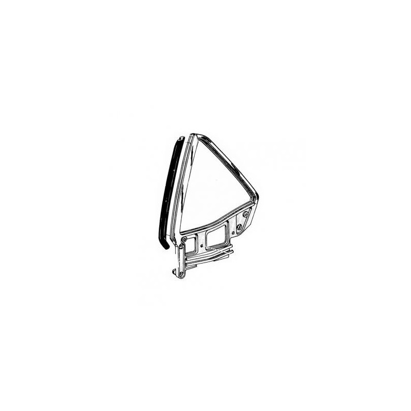 FORD MUSTANG 1971-1973 SPORTSROOF FASTBACK qt. window vertical- lh DANIEL CARPENTER D1ZZ-6330147-O