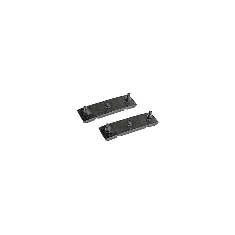 FORD MUSTANG 1967 V8 390 PAIRE D'ISOLANTS POUR MONTAGE DE RADIATEUR Radiator Mounting Insulator Lower Engines Only SCOTT DRAKE C