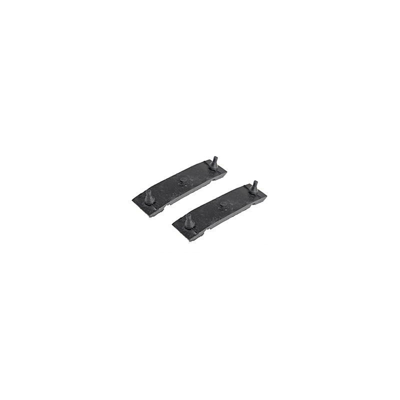 FORD MUSTANG 1967-1970 PAIRE D'ISOLANTS POUR MONTAGE DE RADIATEUR Radiator Mounting Insulator upper SCOTT DRAKE C7OZ-8124-A
