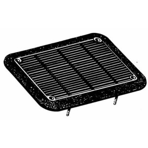 FORD MUSTANG 1979-1986 hatch rear speaker grille DANIEL CARPENTER D9ZZ-18978
