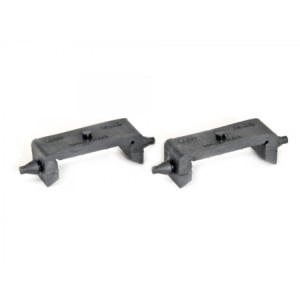 FORD MUSTANG 1967-1970 PAIRE D'ISOLANTS POUR MONTAGE DE RADIATEUR Radiator Mounting Insulator upper 4 Row SCOTT DRAKE C7OZ-8124