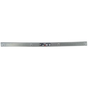 FORD MUSTANG 1979-1993 scuff plate smoke gray - 5.0 emblem DANIEL CARPENTER F3ZZ-6113208-S5