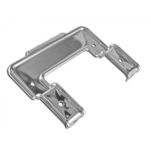 FORD MUSTANG 1969-1970 SUPPORTS HAUT DE MONTAGE POUR RADIATEUR Stainless steel upper radiator bracket SCOTT DRAKE C9ZZ-8A193-S