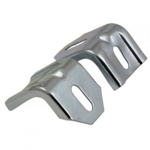 FORD MUSTANG 1983-1993 header panel supports - zinc plated DANIEL CARPENTER E3ZZ-8455