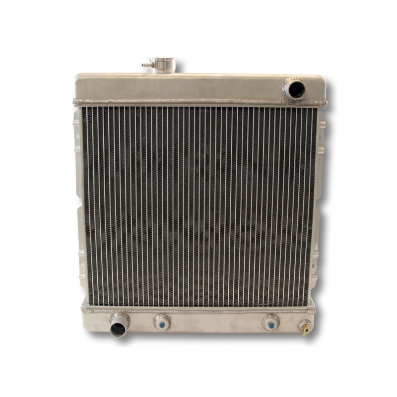 FORD MUSTANG 1964-1966 6 CYLINDRES 170 200 RADIATEUR 2 RANGEES ALUMINIUM POUR BOITE AUTO OU MECANIQUE 2 Row Aluminium radiator S