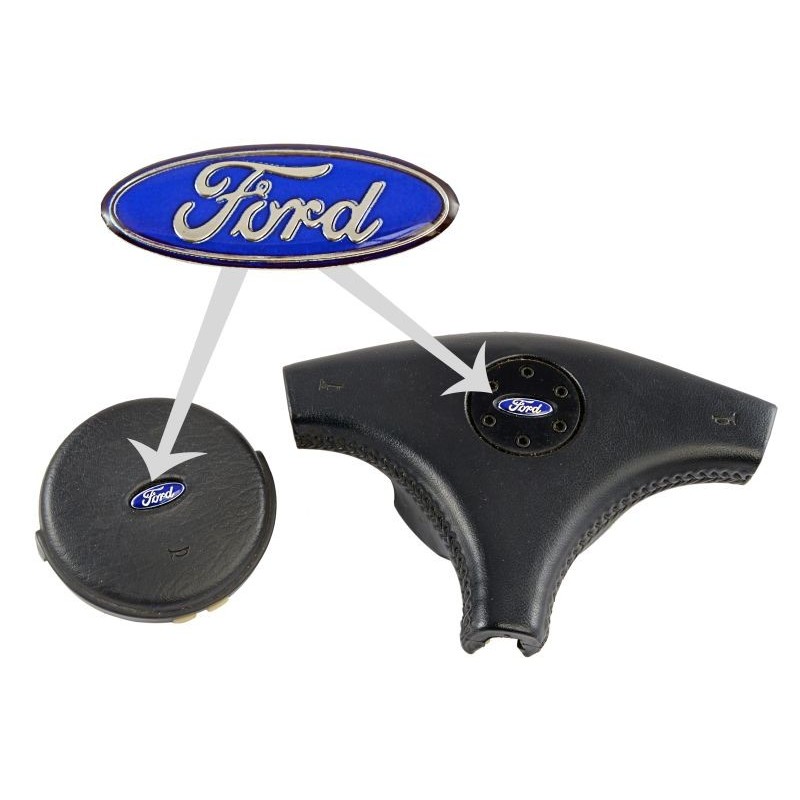 FORD MUSTANG 1984-1989 steering wheel emblem DANIEL CARPENTER E4ZZ-3649