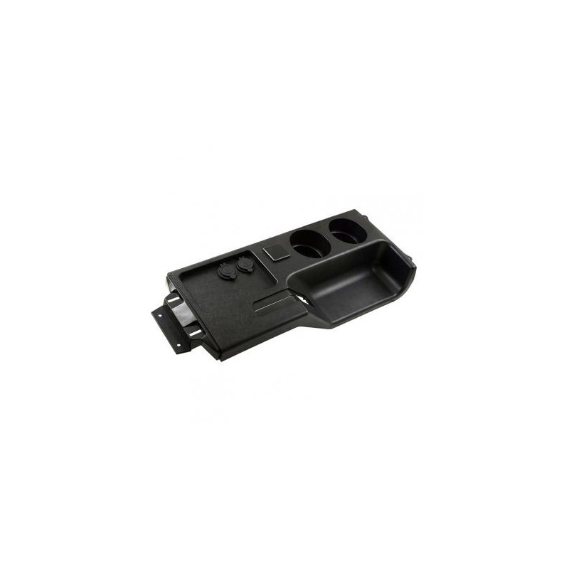 FORD MUSTANG 1987-1993 console cup holder panel - black DANIEL CARPENTER E8ZZ-6104490-BH