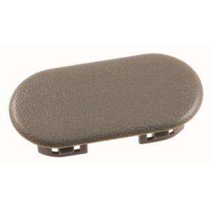 FORD MUSTANG 1987-1993 CACHE OVALE POUR CONSOLE - GRIS console oval plug - gray DANIEL CARPENTER E7ZZ-6104762-G