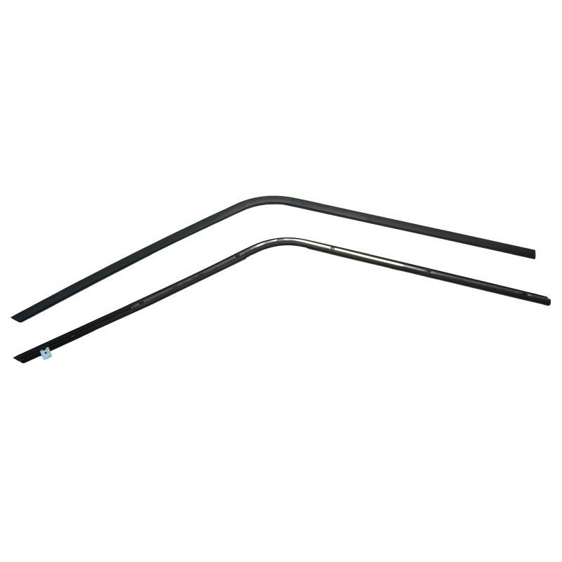 FORD MUSTANG 1987-1993 cpe/hb drip rail moulding - rh DANIEL CARPENTER E7ZZ-6151726