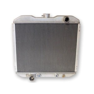 FORD MUSTANG 1967-1970 V8 FIN DES 302 ET 351 C RADIATEUR 20 POUCES (51 cm) ALUMINIUM 2 RANGEES HAUTE PERFORMANCE SORTIE GAUCHE S