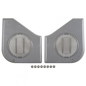 FORD MUSTANG 1987-1993 door speaker grille-gray DANIEL CARPENTER E7ZZ-18978-G