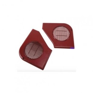 FORD MUSTANG 1987-1993 door speaker grille-scarlett red DANIEL CARPENTER E7ZZ-18978-R