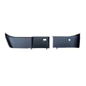 FORD MUSTANG 1987-1993 hatch trim panels at taillight - black DANIEL CARPENTER E7ZZ-6140374-B