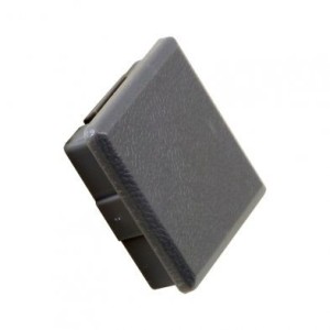 FORD MUSTANG 1987-1993 CACHE POUR COMMUTATEUR DE RETROVISEUR - GRIS FUME hole cover for mirror switch - smoke gray DANIEL CARPEN