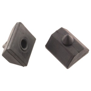 FORD MUSTANG 1990-1993 hatch door bumpers (from 11/28/89) DANIEL CARPENTER N806487
