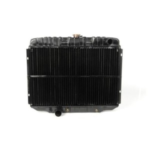 FORD MUSTANG 1967-1970 RADIATEUR RADIATEUR 3 RANGEES 24 POUCES (61 cm) MOTEUR 302 351 390 428 AVEC CLIMATISATION SORTIE GAUCHE 3