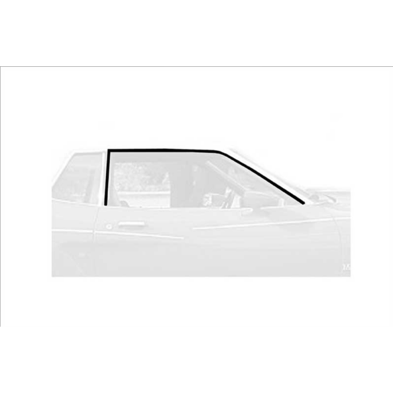 FORD MUSTANG 1974-1978 JOINT SUPERIEUR POUR ETANCHEITE MONTANT FENETRE DROIT COTE PASSAGER Roof Rail Weatherstrip rh DANIEL CARP