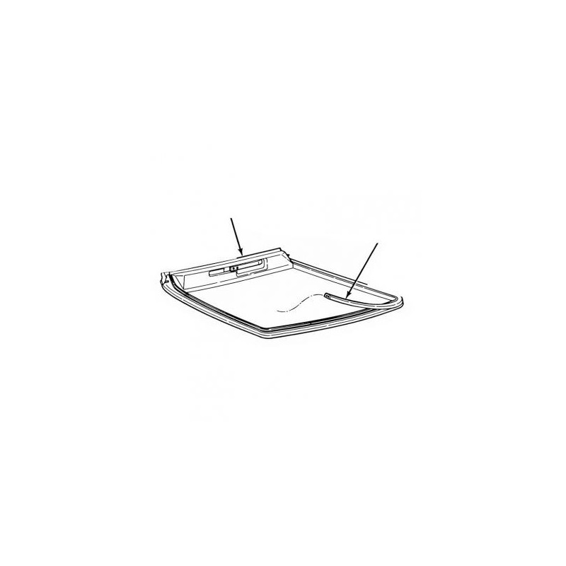 FORD MUSTANG 1977-1978 t-top to window w/s DANIEL CARPENTER D7ZZ-6920710