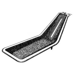 FORD MUSTANG 1979-1986 console panel DANIEL CARPENTER D9ZZ-6604567