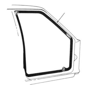 FORD MUSTANG 1979-1993 door w/s - fits all DANIEL CARPENTER F3ZZ-6120708