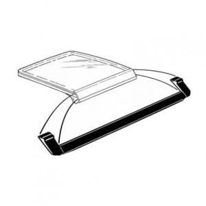 FORD MUSTANG 1981-1988 t-top to panel door window w/s lh DANIEL CARPENTER E2ZZ-6620711-R