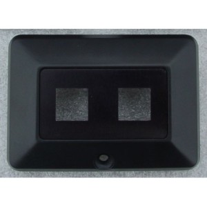 FORD MUSTANG 1982-1986 switch cover plate - double DANIEL CARPENTER E2ZZ-14528-D