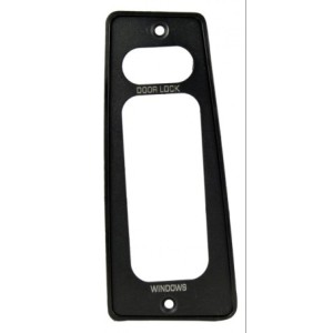 FORD MUSTANG 1987-1993 conv lh door & lock bezel DANIEL CARPENTER F1ZZ-14527-B