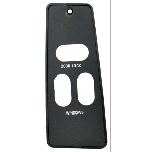 FORD MUSTANG 1987-1993 VERROU DE PORTE cpe & h/b door lock/window switch plate lh DANIEL CARPENTER F1ZZ-14527-A