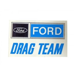 FORD MUSTANG 1964-2015 5 POUCES DECALQUE FORD DRAG TEAM 5 inch ford drag team decal SCOTT DRAKE DZ-115