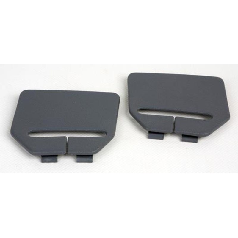 FORD MUSTANG 1990-1993 ENJOLIVEURS DE CEINTURES DE SECURITE ARRIERE h/b rear seat belt bezels DANIEL CARPENTER F0ZZ-6160130