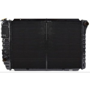 FORD GALAXIE 1969-1972 V8 302 351 390 400 429 460 RADIATEUR CUIVRE PREMIUM MAXCORE 3 RANG 26 POUCES 3 Row Copper Brass Radiator
