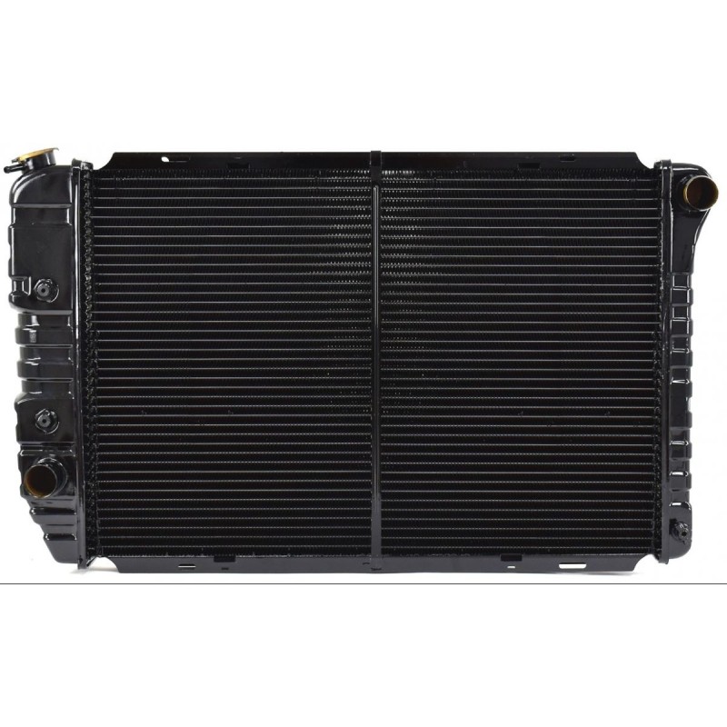 FORD GALAXIE 1969-1972 V8 302 351 390 400 429 460 RADIATEUR CUIVRE PREMIUM MAXCORE 3 RANG 26 POUCES 3 Row Copper Brass Radiator