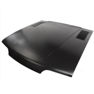 FORD MUSTANG 1987-1993 CAPOT MOTEUR METAL steel hood w/vent louvers MUSCLECAR GT MSTHD04-E
