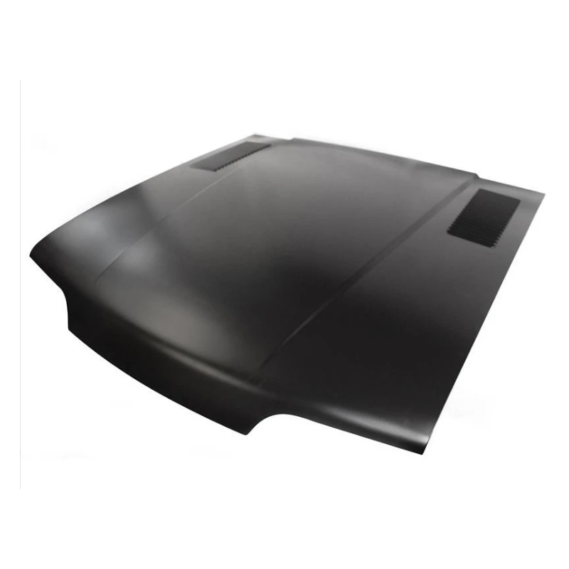FORD MUSTANG 1987-1993 CAPOT MOTEUR METAL steel hood w/vent louvers MUSCLECAR GT MSTHD04-E