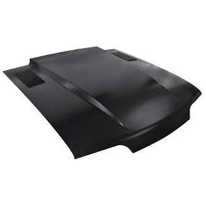 FORD MUSTANG 1987-1993 CAPOT MOTEUR METAL steel extensed hood w/vent louvers MUSCLECAR GT MSTHD05-E